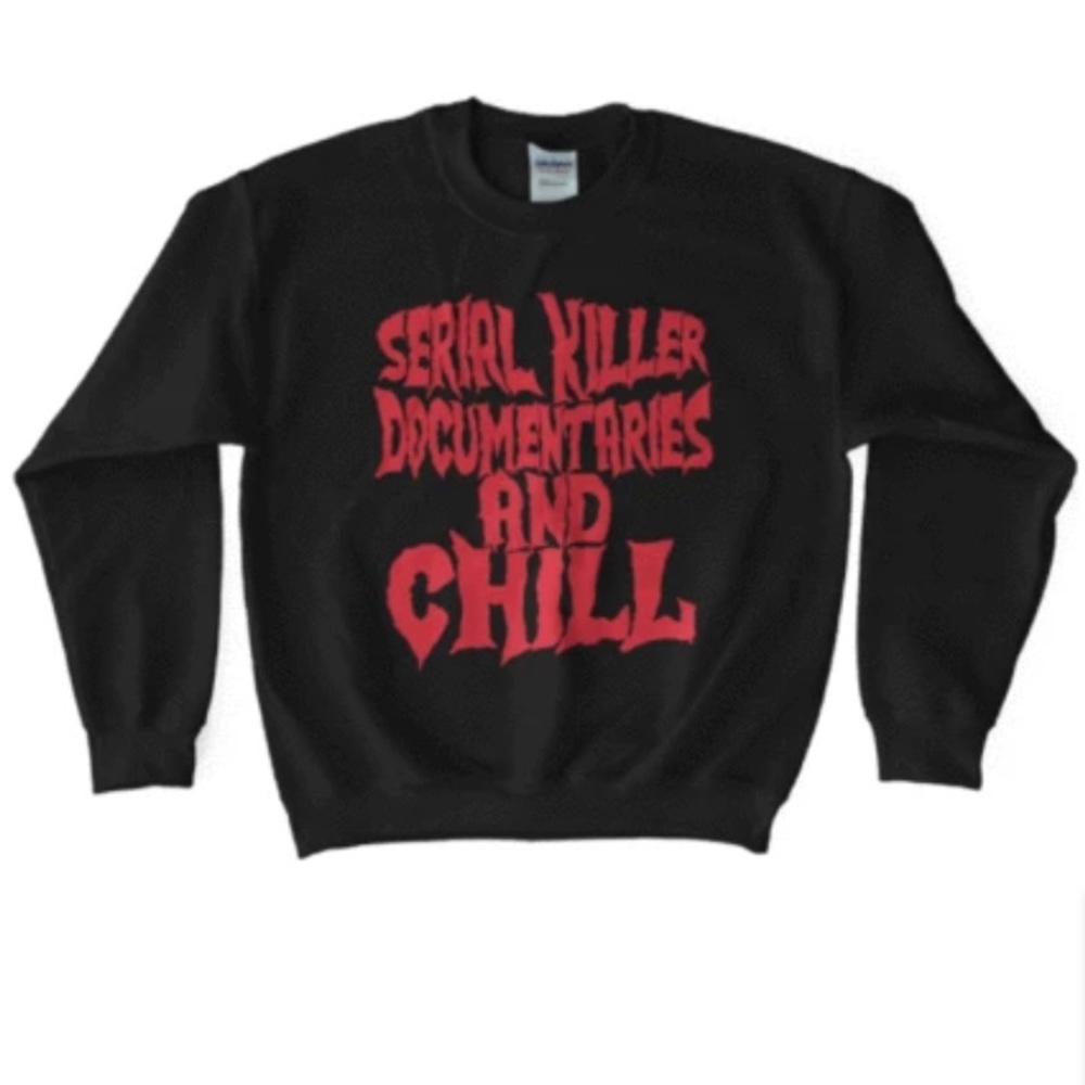 Serial Killer Documentaries crew neck